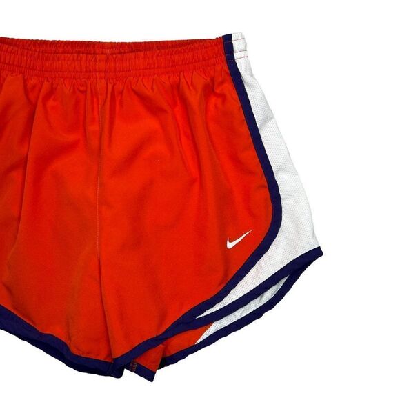 Nike Dri-Fit Shorts Womens Size Small Orange Clemson Tigers Tempo Running Shorts - Picture 3 of 10
